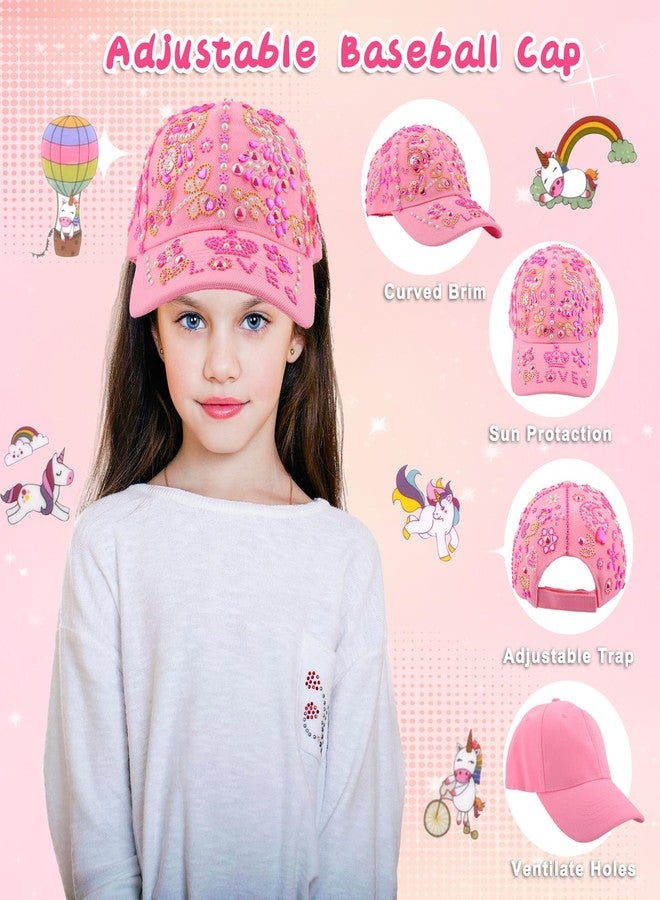 Coosilion Gifts for Girls 4 5 6 7 8 9 10 11 Year Old, Decorate Your Own Water Bottle Baseball Cap with Cute Unicorn Stickers, Fun Arts and Crafts for Kids Ages 4-6-8-10, Toys Valentines Day Gifts for Birthday - Image 5